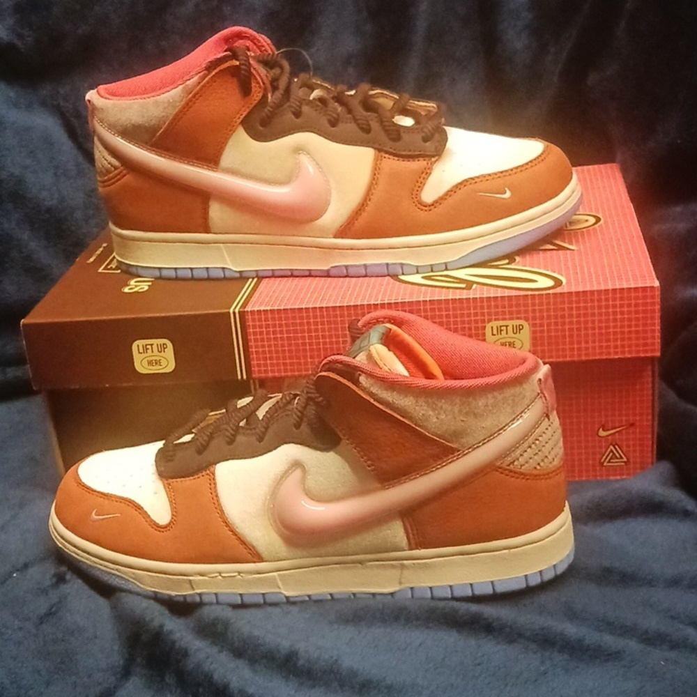 NIKE DUNK/SOCIAL STATUS  MID CHOCOLATE MILK